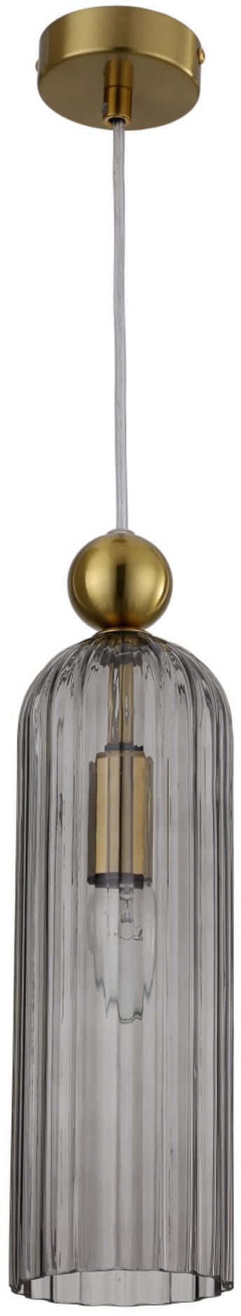 Light Prestige Piega Pendelleuchte 1x40 W verraucht-gold LP-939/1PSMOKED