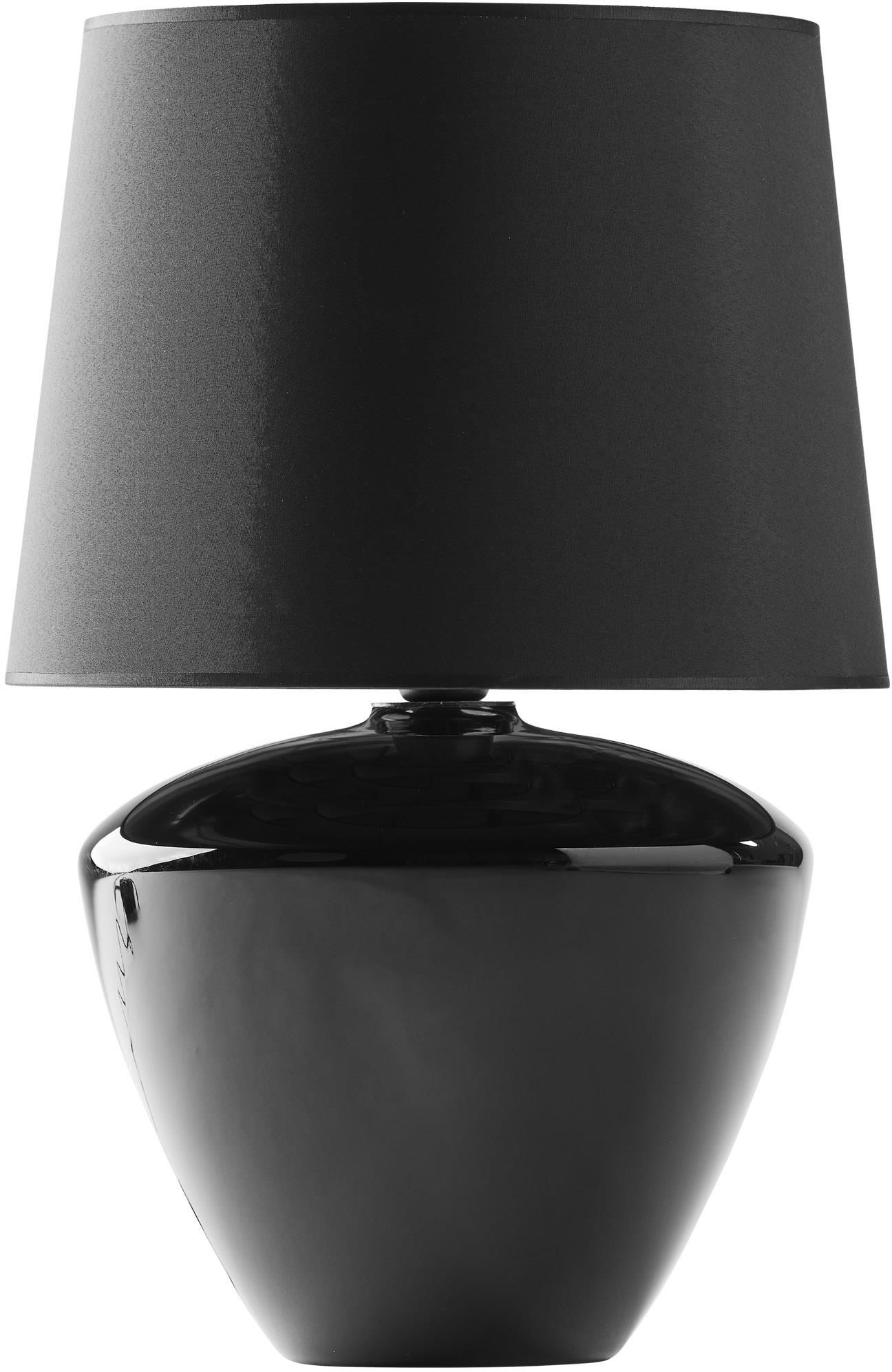TK Lighting Fiord Tischlampe 1x15 W schwarz 5463