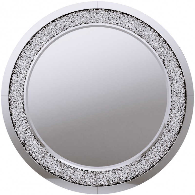 Ars Longa Giuliano II Spiegel 90x90 cm rund silber GIULIANOIILUSTRO