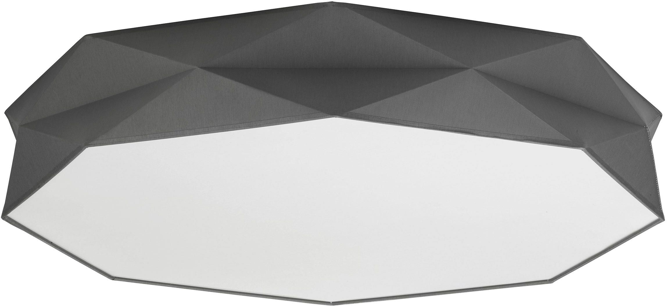 TK Lighting Kantoor Decke 6x15 W weiß-graphit 4223