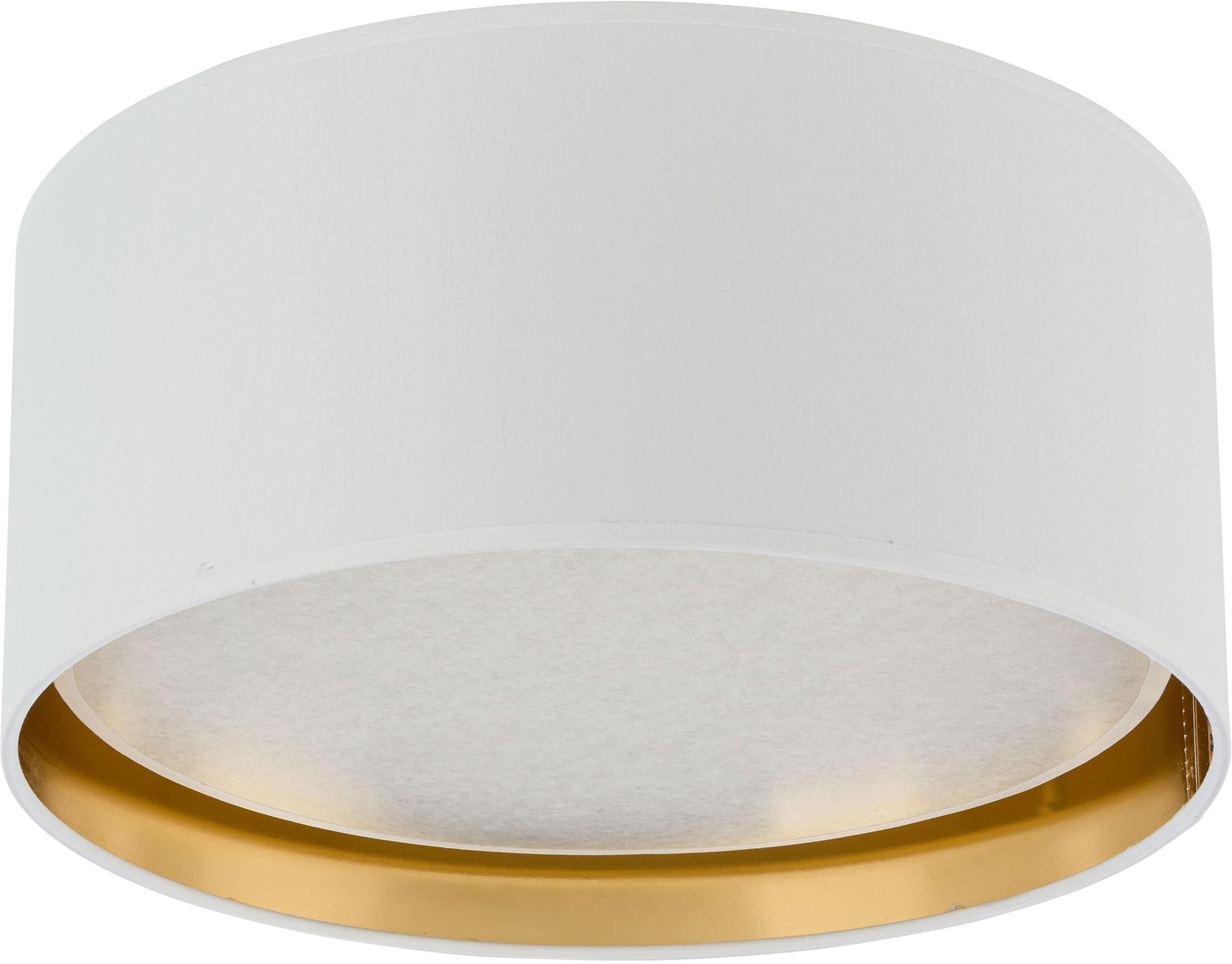 TK Lighting Bilbao Decke 4x15 W weiß-gold 3379