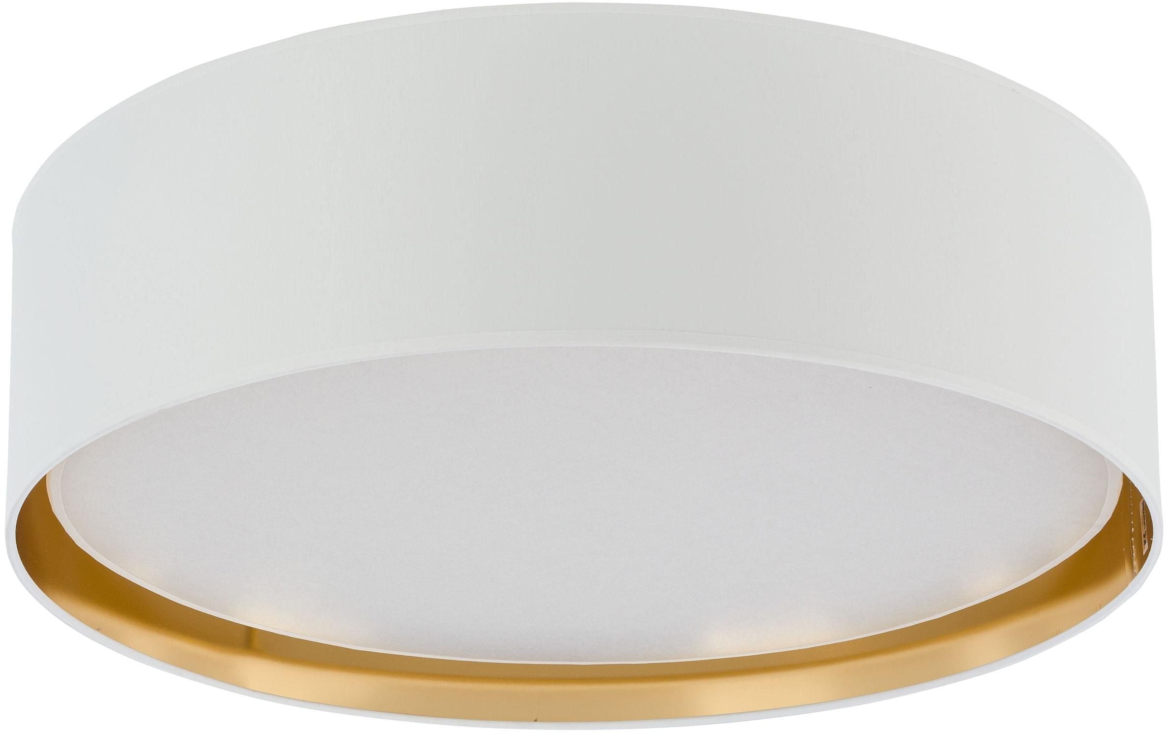 TK Lighting Bilbao Decke 4x15 W weiß-gold 3433