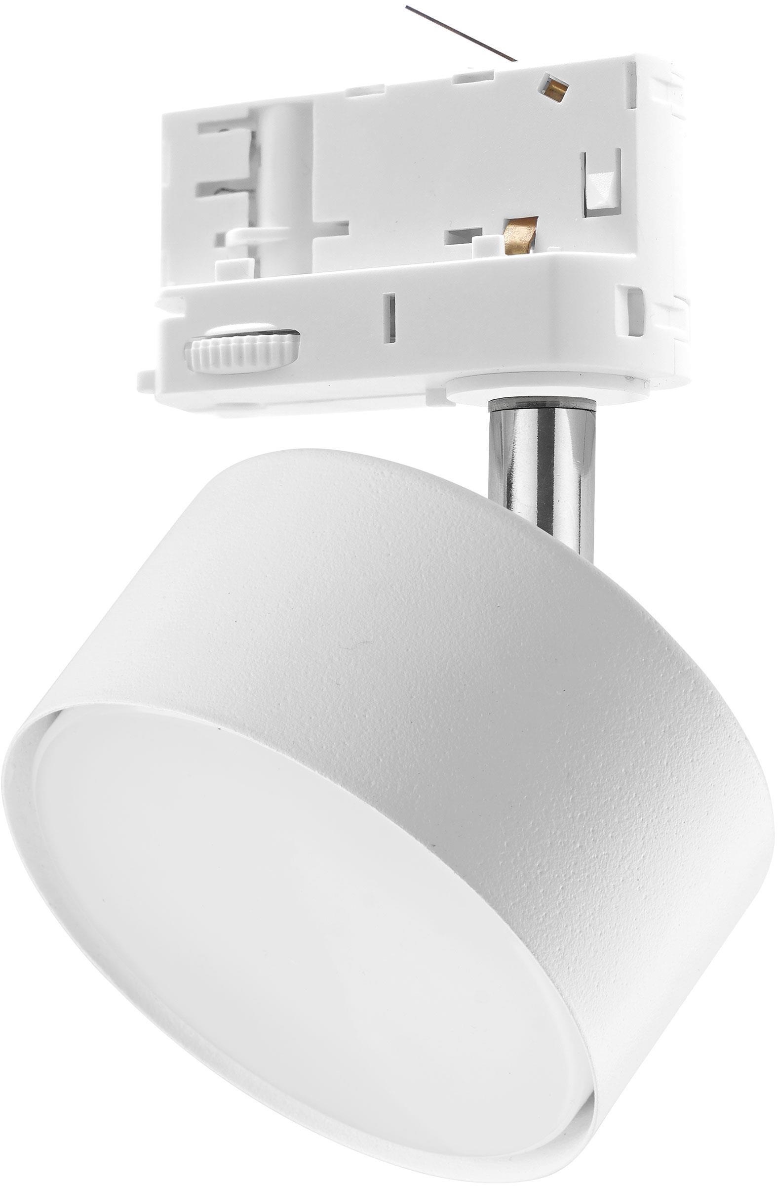 TK Lighting Tracer Lampe für Sammelschienen 1x10 W weiß-chrom 6060