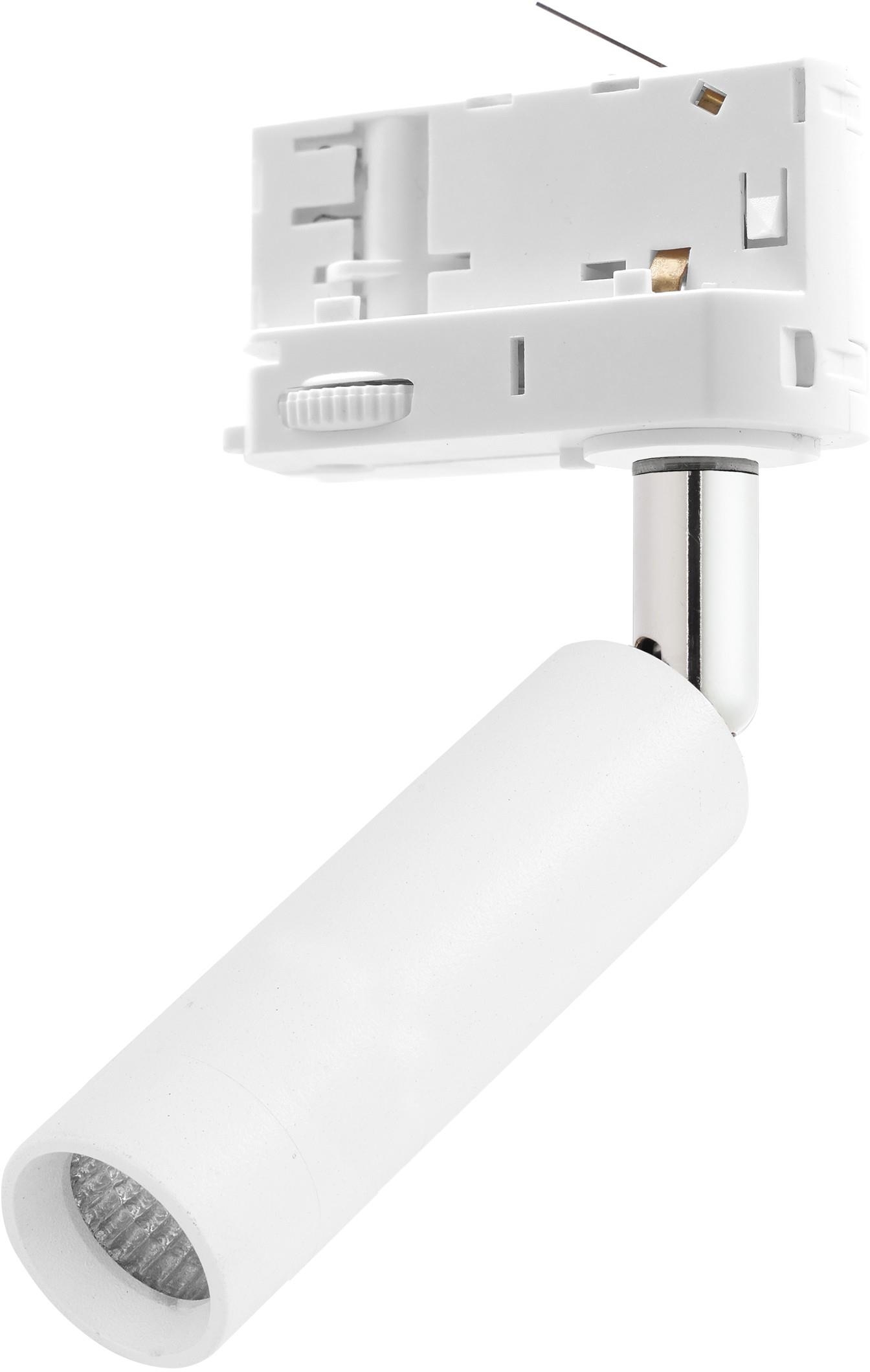 TK Lighting Tracer Lampe für Sammelschienen 1x6 W weiß-chrom 4846
