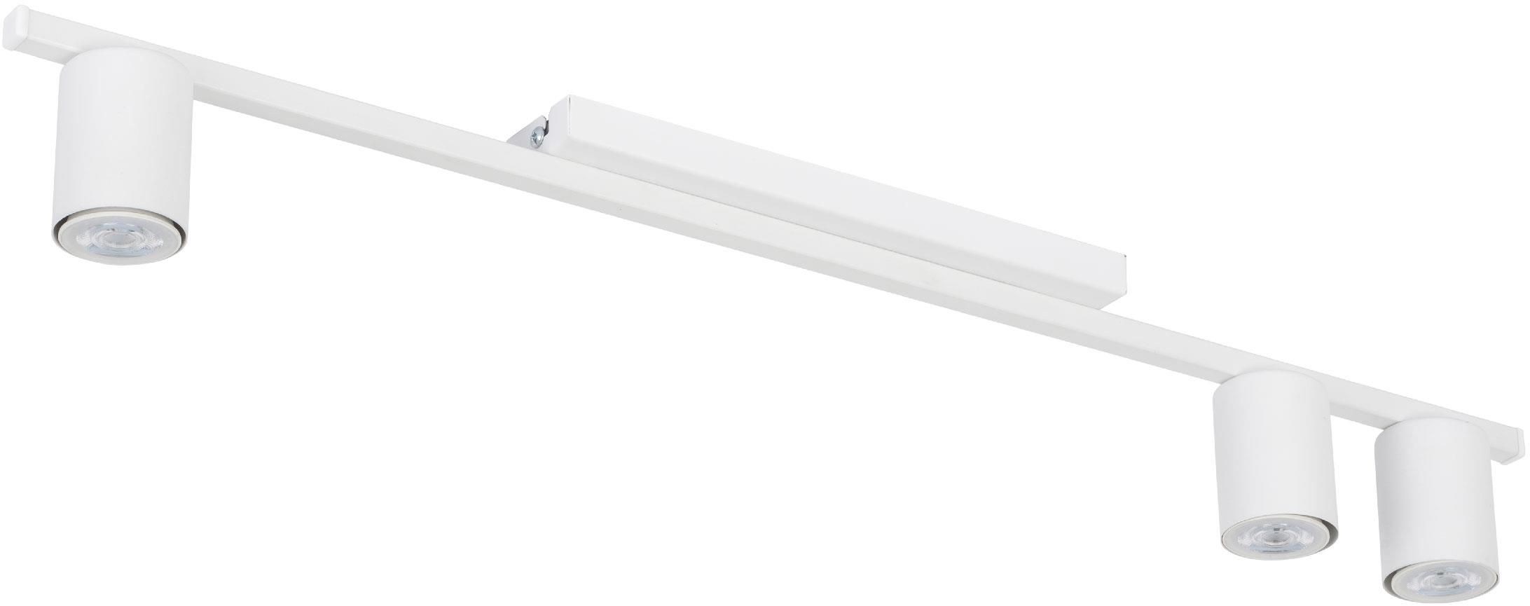 TK Lighting Logan Deckenlampe 3x10 W weiß 4570