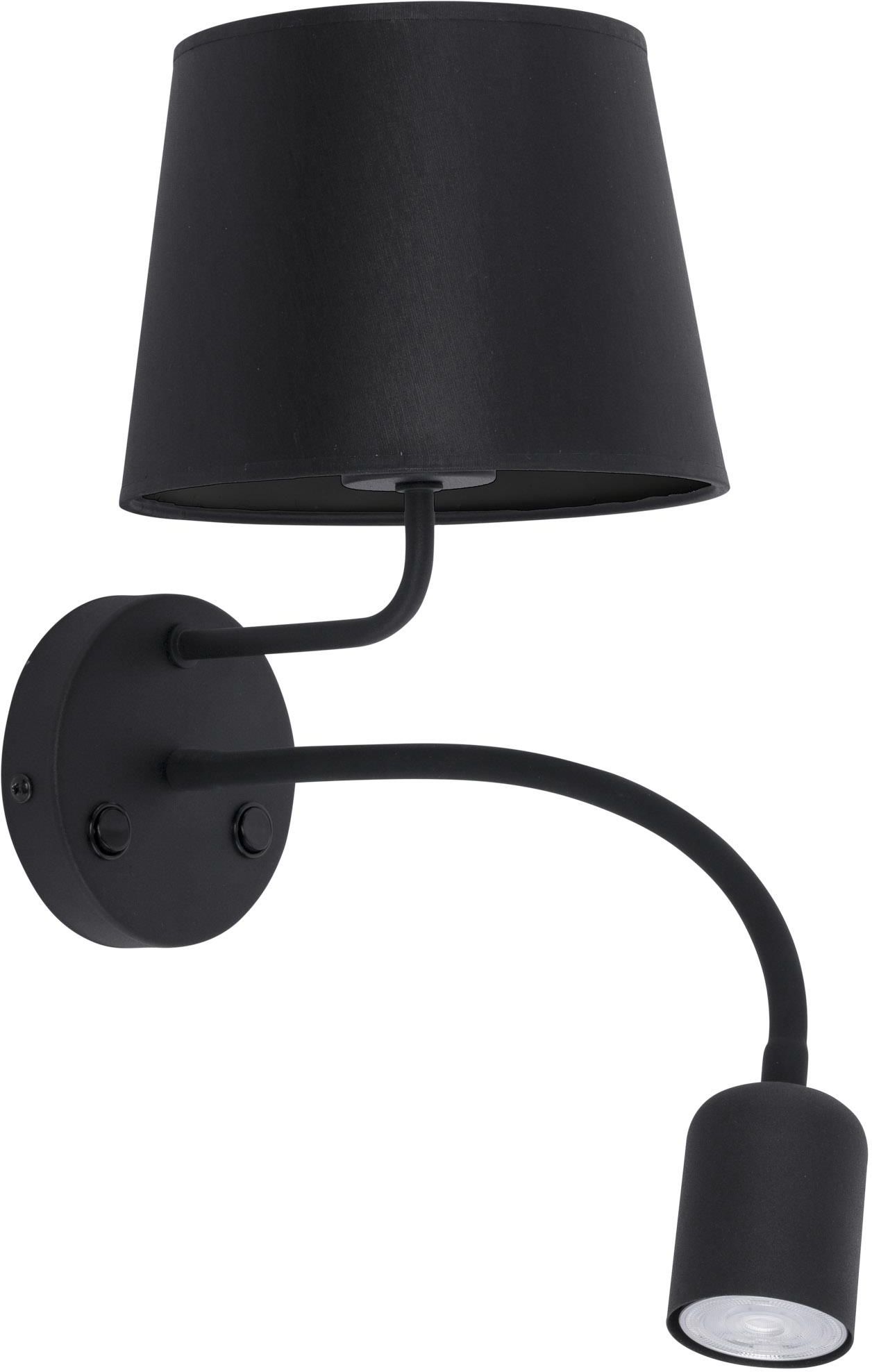 TK Lighting Maja Wandleuchte 2x W schwarz 2537