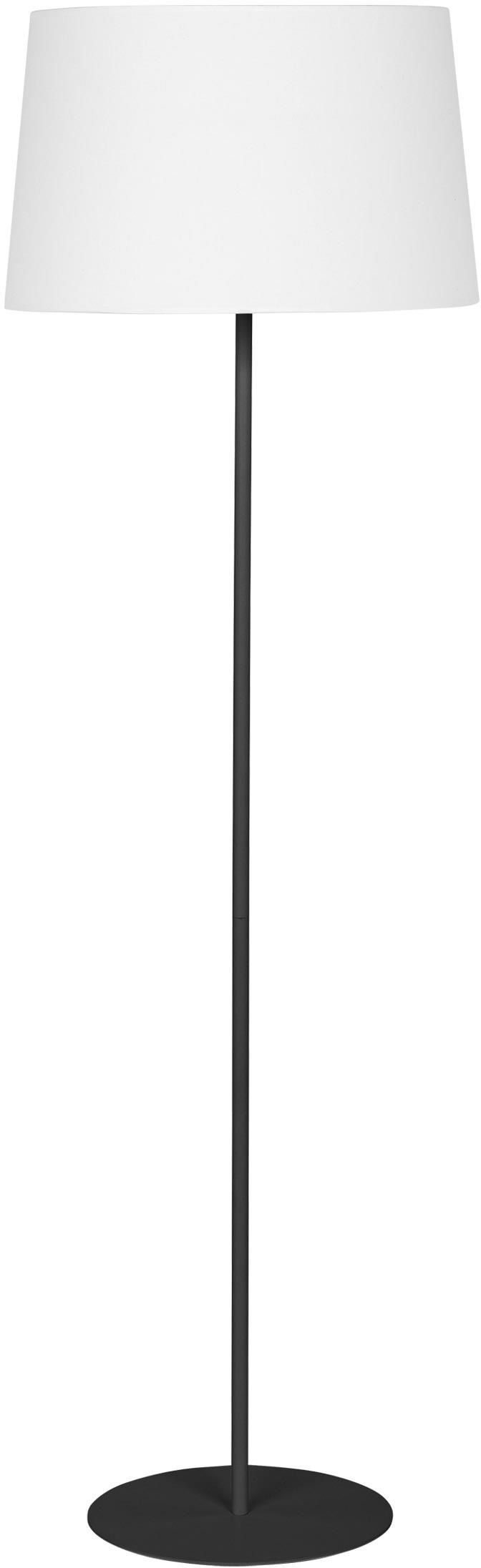 TK Lighting Maja Stehlampe 1x15 W weiß-schwarz 5547