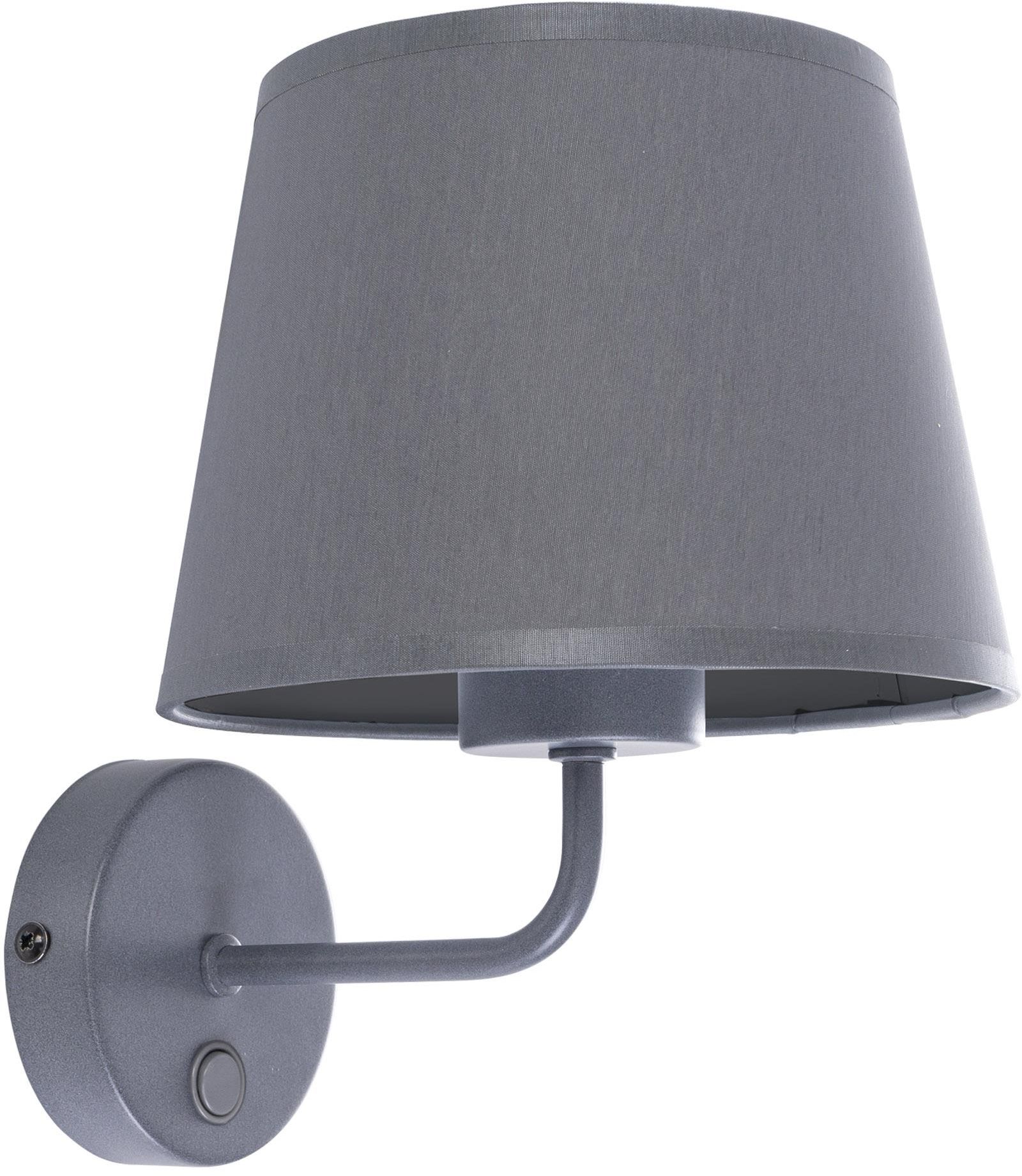 TK Lighting Maja Wandleuchte 1x15 W grau 1880