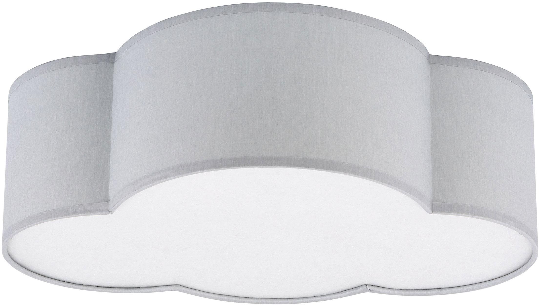 TK Lighting Cloud Decke 2x15 W weiß-grau 3144