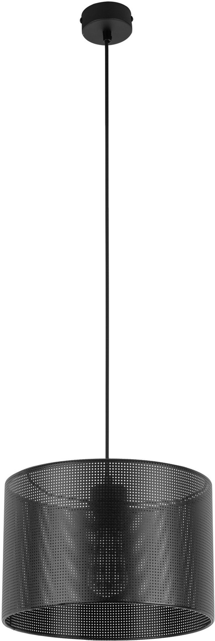 TK Lighting Moreno Pendelleuchte 1x15 W schwarz 4991