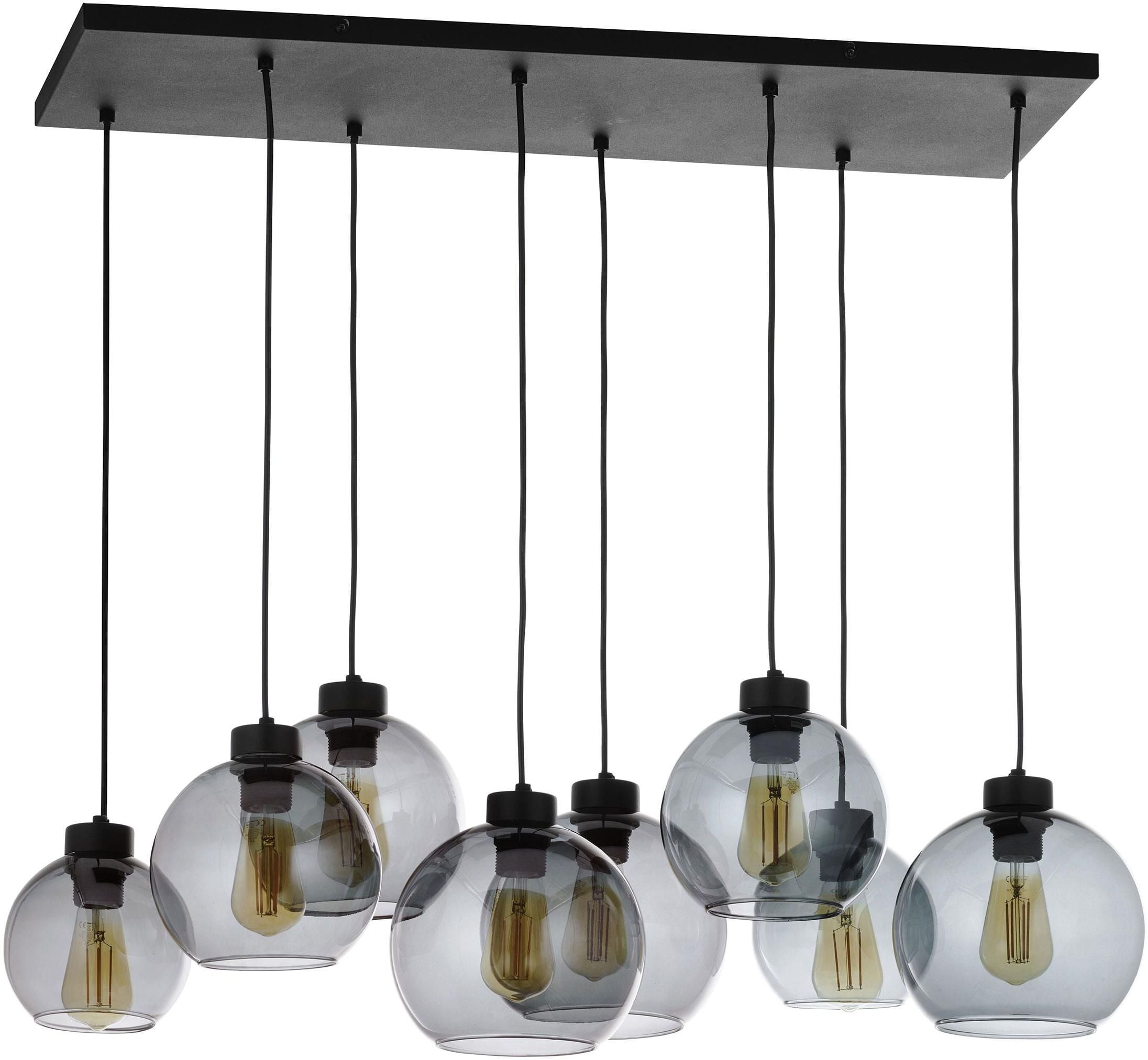 TK Lighting Cubus Pendelleuchte x15 W schwarz-graphit 4113