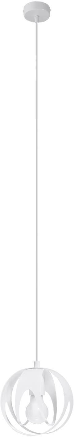 Sollux Lighting Tulos Pendelleuchte 1x60 W weiß SL.1083