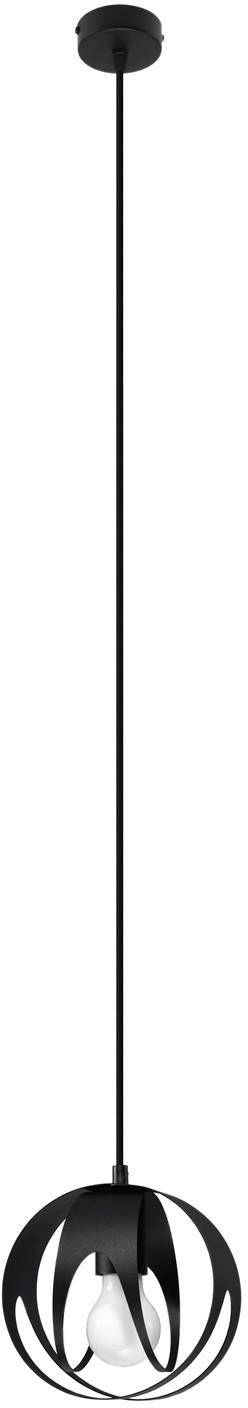 Sollux Lighting Tulos Pendelleuchte 1x60 W schwarz SL.1087