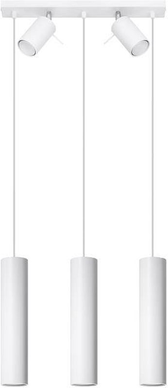 Sollux Lighting Ring Pendelleuchte 5x40 W weiß SL.1098