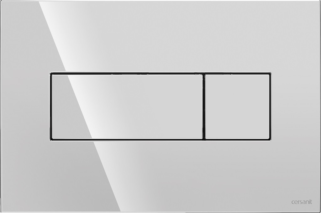 Cersanit Opti A1 Betätigungsplatte für Toilette glänzender Chrom K97-495