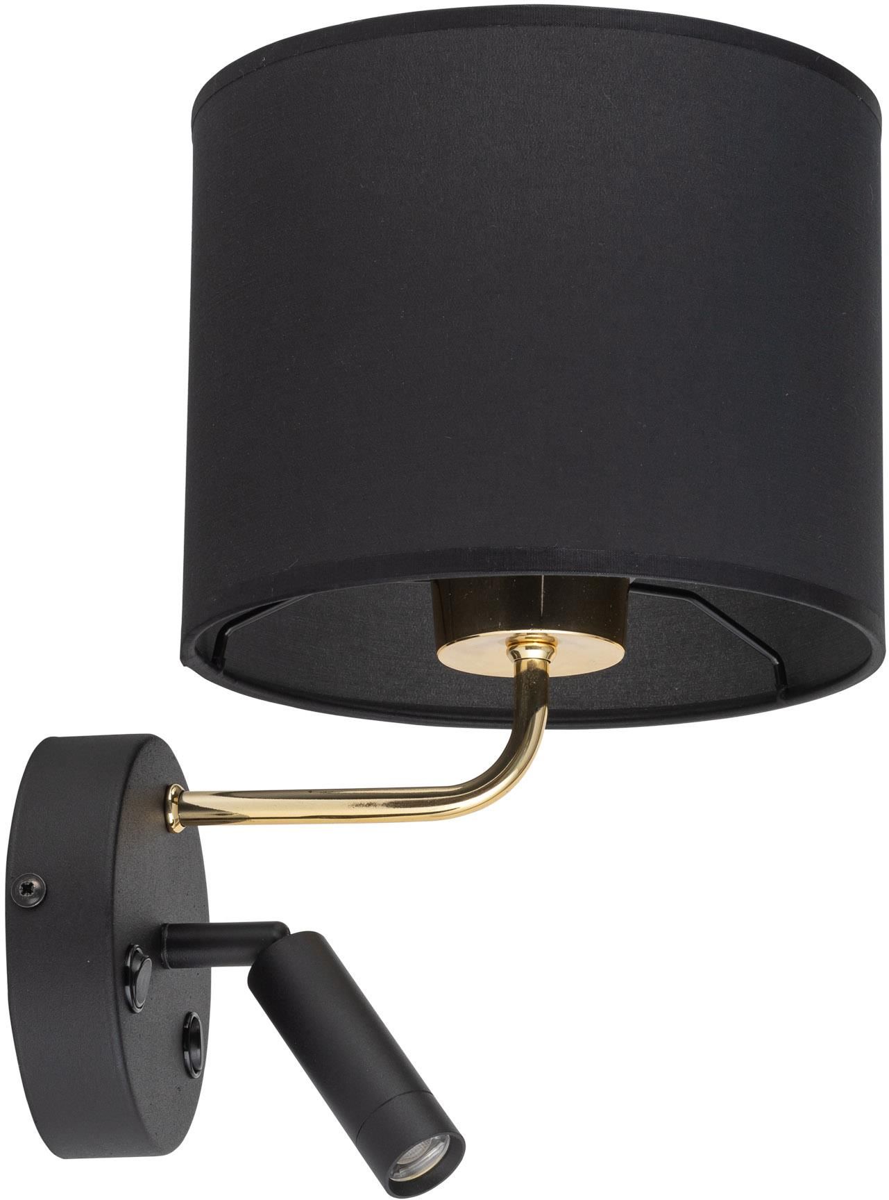 TK Lighting Richi Wandleuchte 2x60 W schwarz 4234
