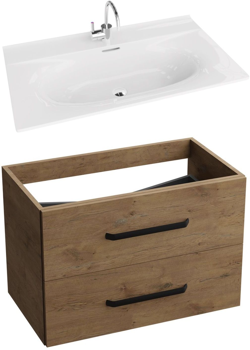 Set Kabinett LaVita Montana 5900378324430, Waschbecken LaVita Kolorado 5908211416212