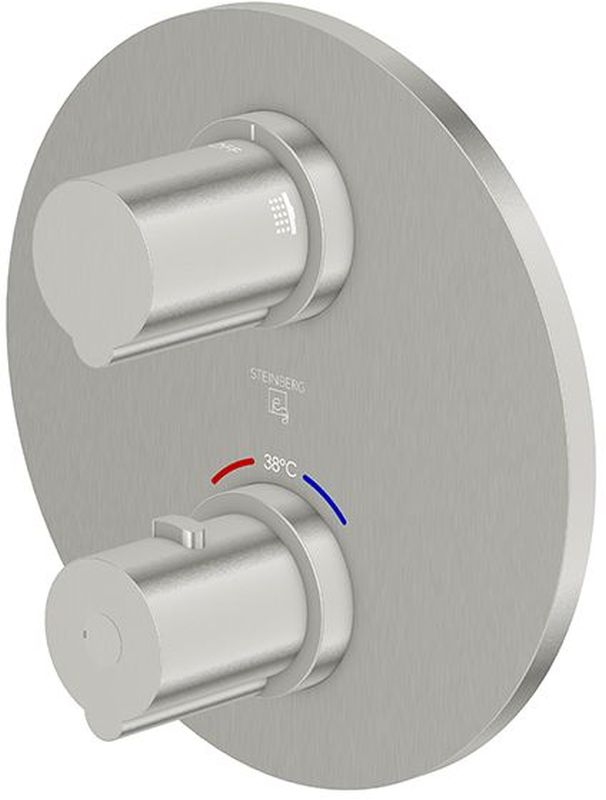 Steinberg 100 Badewannen- und Duscharmatur Unterputz mit Thermostat || 10041333BN