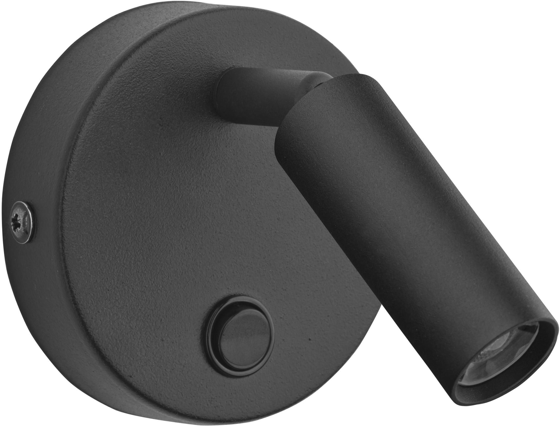 TK Lighting Enzo Wandleuchte 1x6 W schwarz 4237