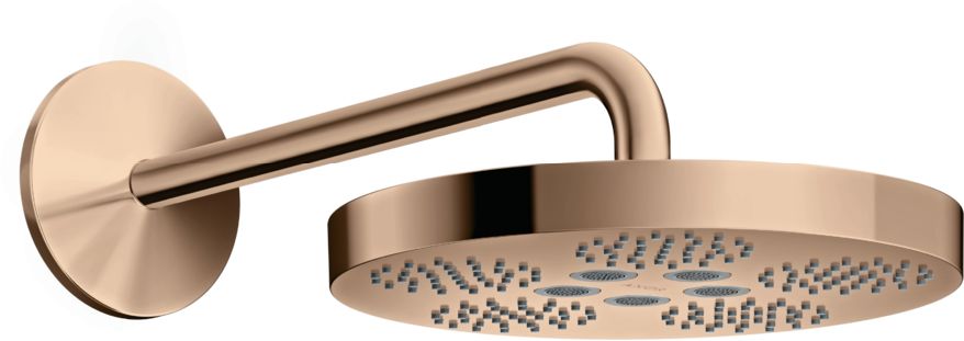 Axor One Kopfbrause mit Arm 28x28 cm rund || 48491300