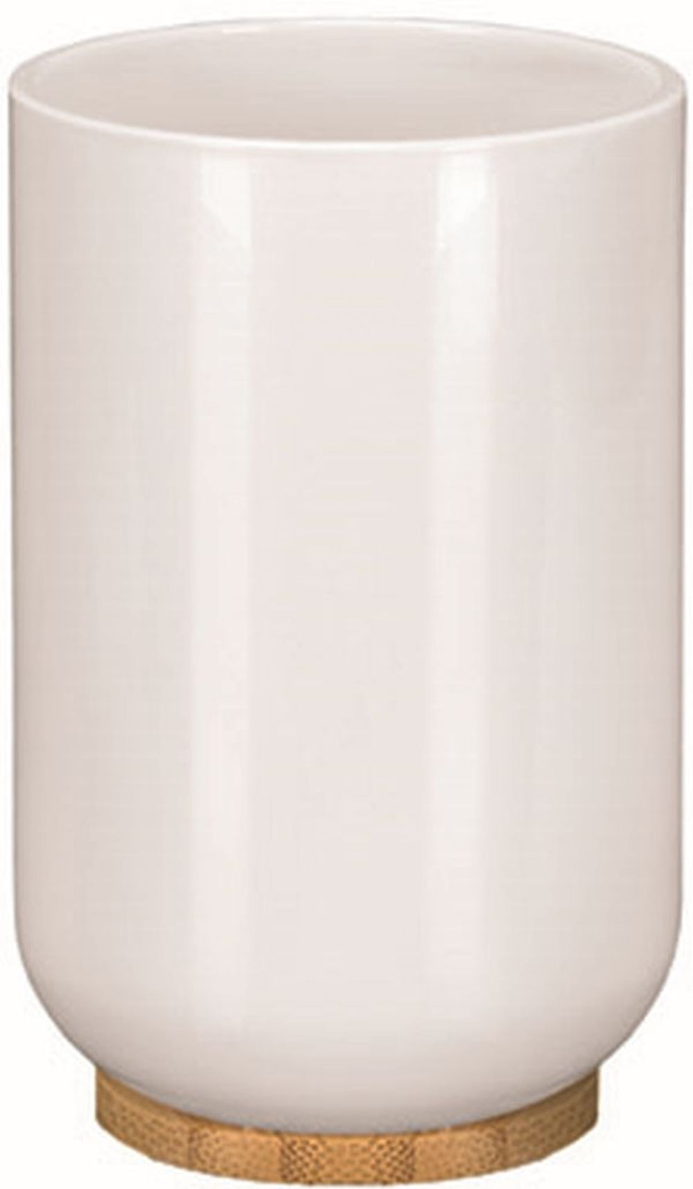 Kleine Wolke Timber Zahnputzbecher weiß 5877100852