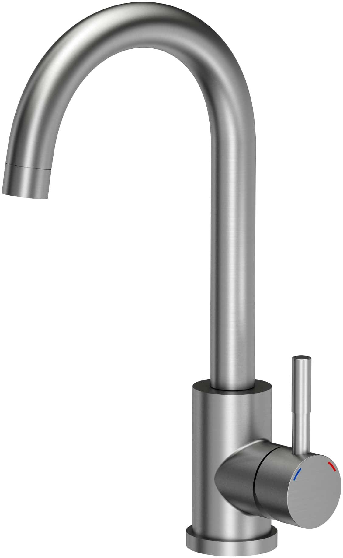 Quadron Kate küchenarmatur stehend edelstahl 3623500BS
