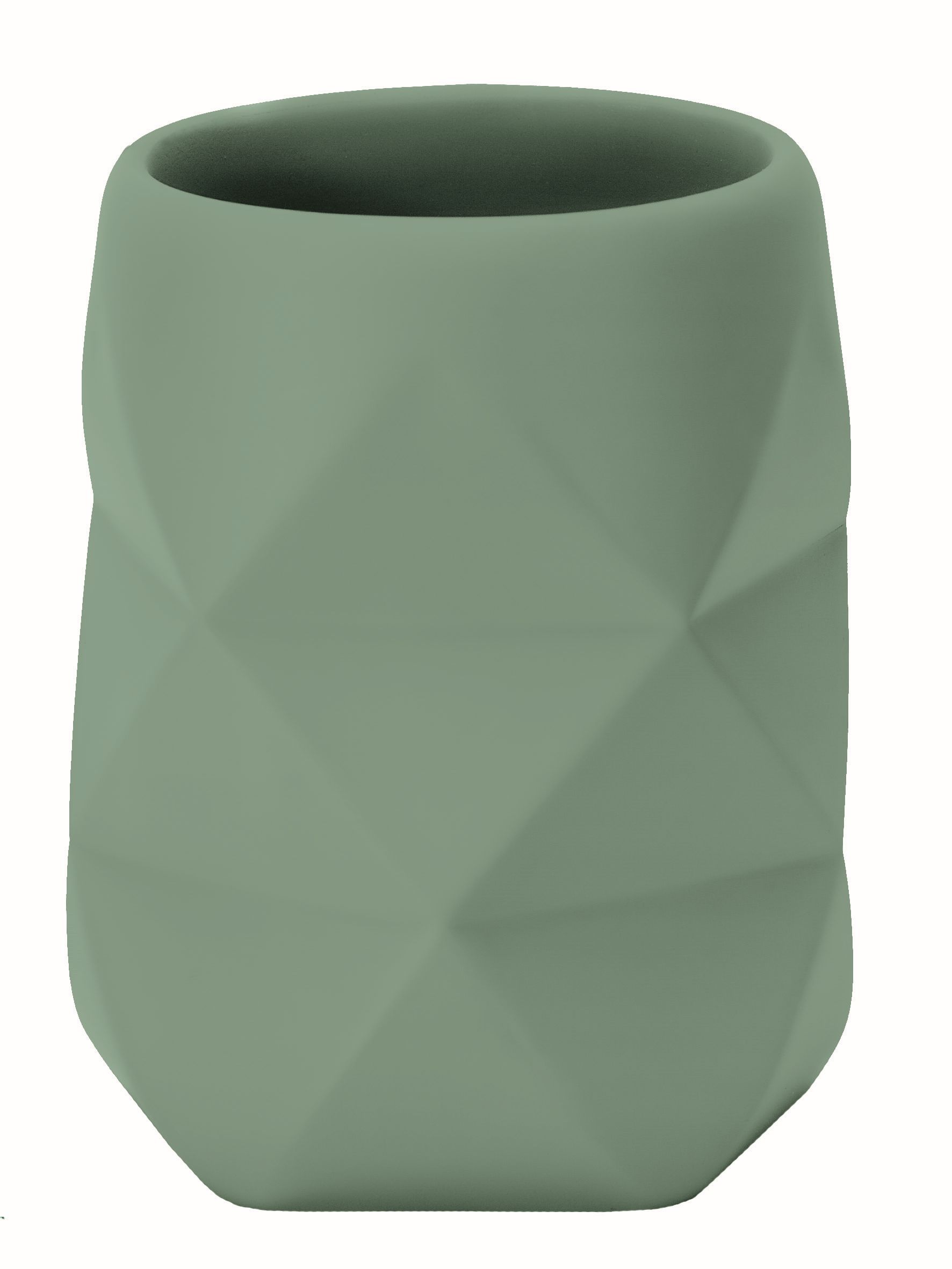 Kleine Wolke Crackle Zahnputzbecher grün 8430685852