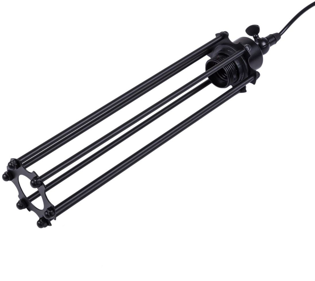 Abigali Retro Pendelleuchte 1x40 W schwarz KRS-E27