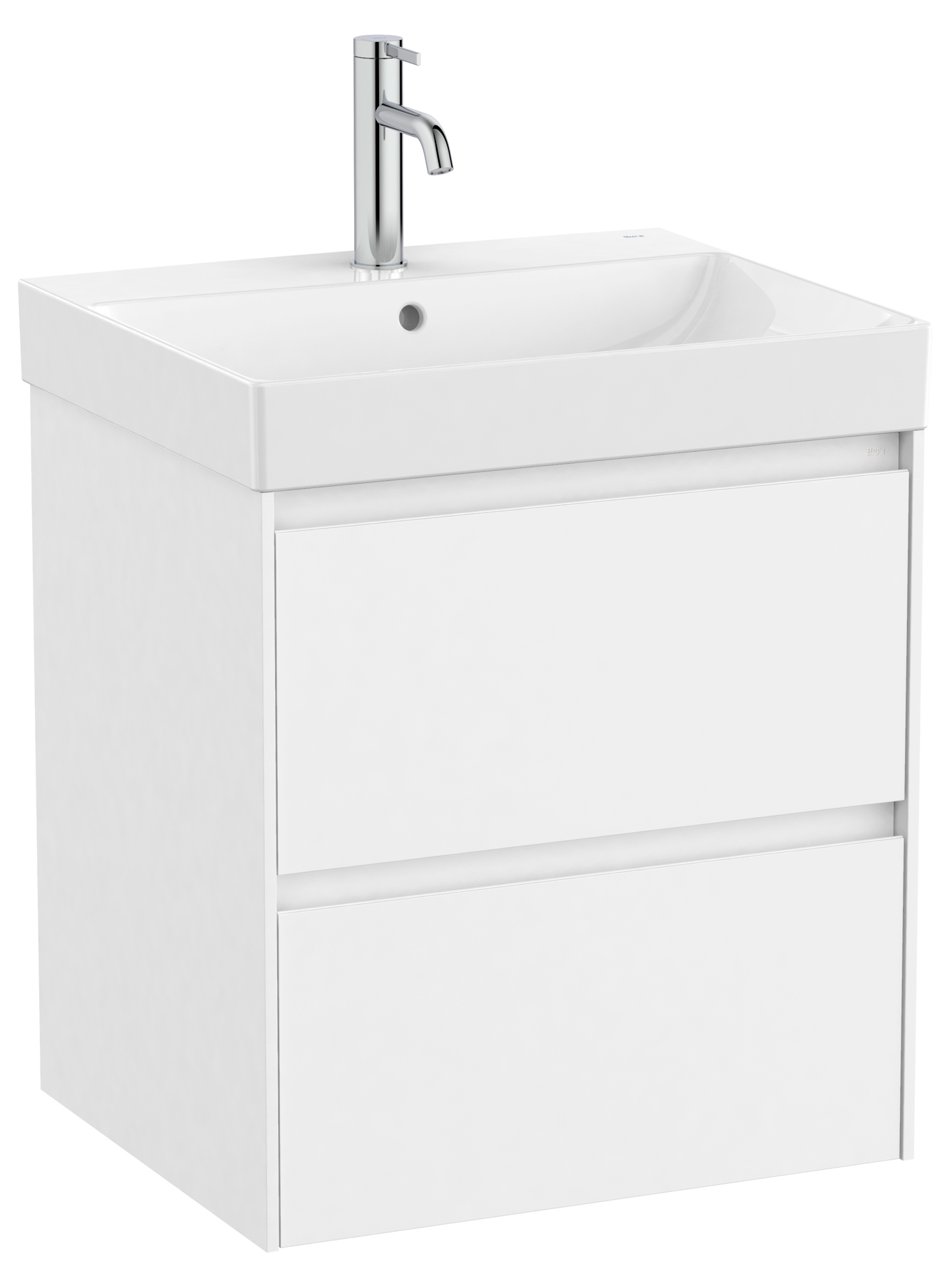 Roca Ona Waschbecken mit Unterschrank 55 cm weiß A851687509
