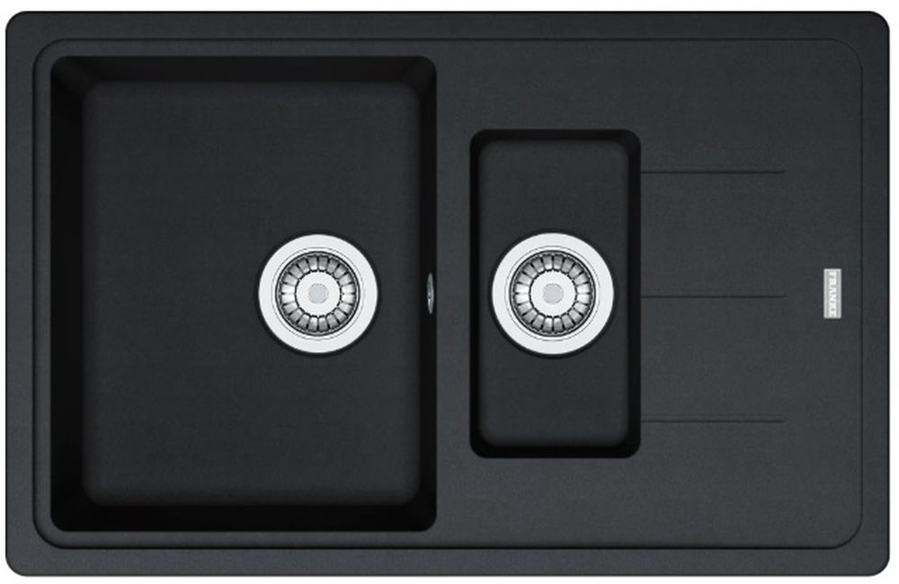 Franke Basis granitspüle 78x50 cm grau/graphit/onyx 114.0676.282