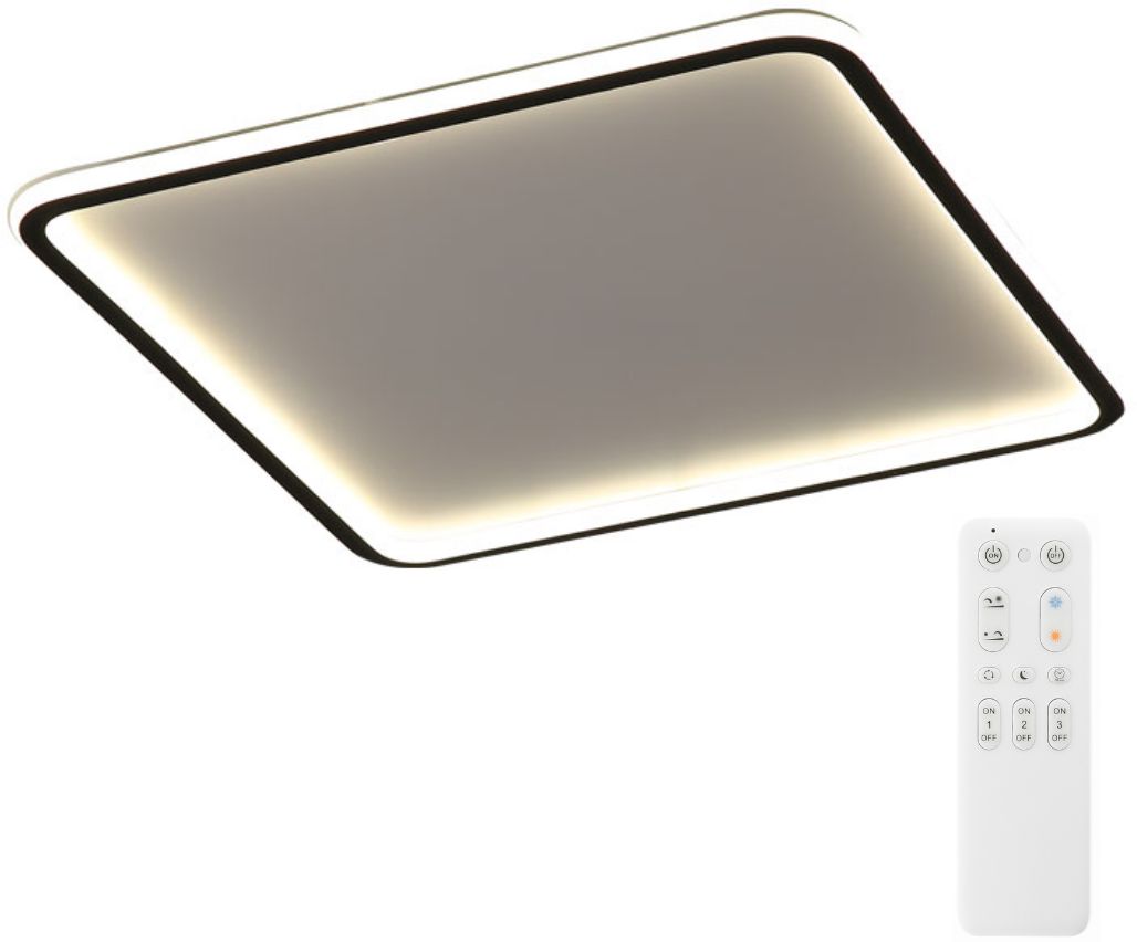 Abigali Modern Decke 1x45 W weiß-schwarz MD1803-S50-Y