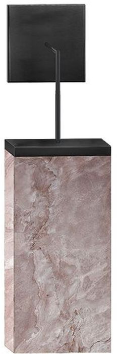 Abigali Marble Stone Leuchter 1x7 W schwarz-braun MWLS-6617-606R