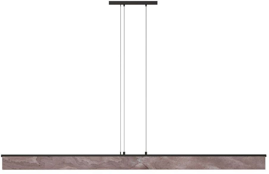 Abigali Marble Stone Pendelleuchte 1x30 W schwarz-braun MPLS-6602-606R
