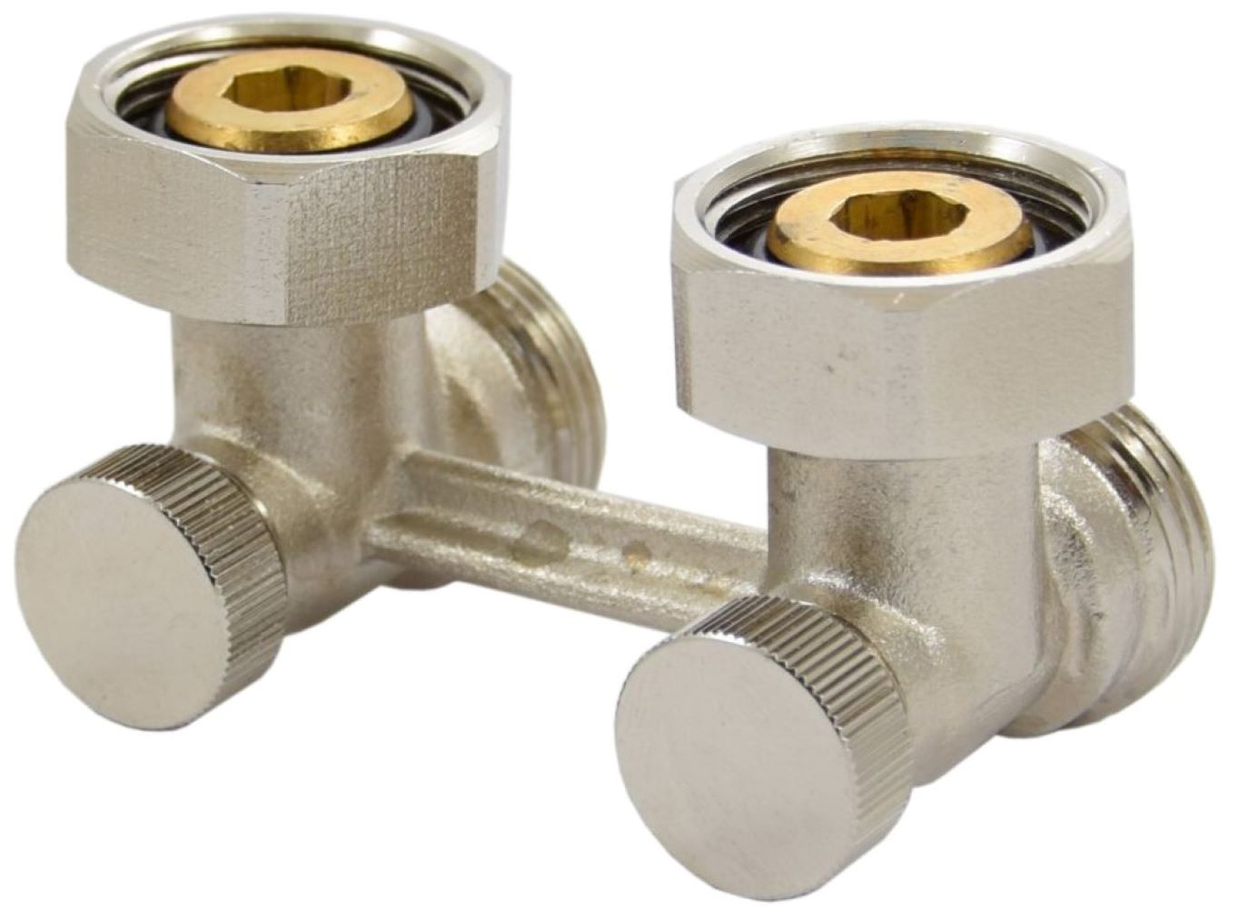 Schlosser Standard Heizkörperventil nickel 600700004