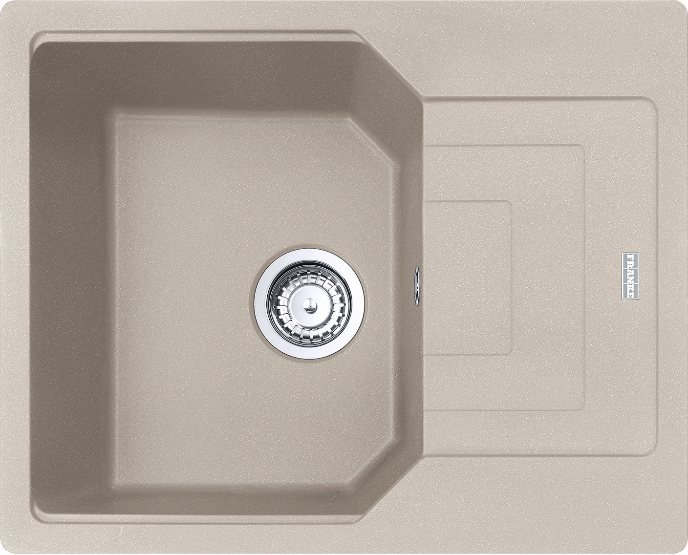Franke Urban granitspüle 62x50 cm beige 114.0687.262
