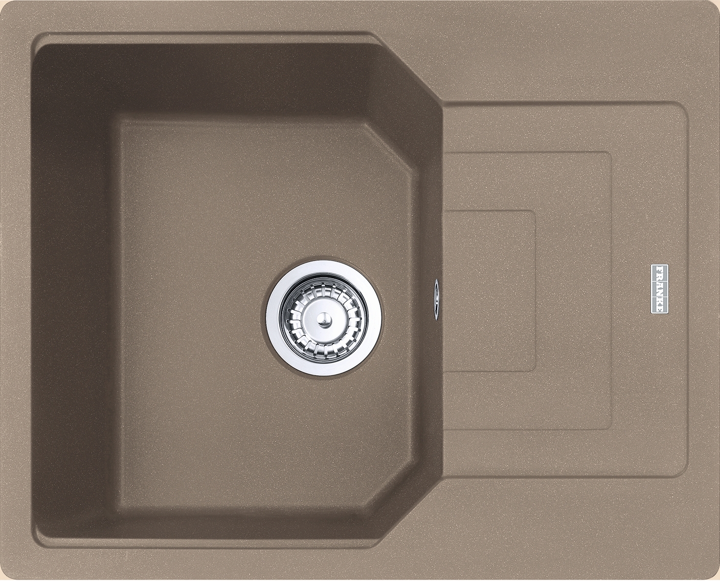 Franke Urban granitspüle 62x50 cm braun 114.0687.264