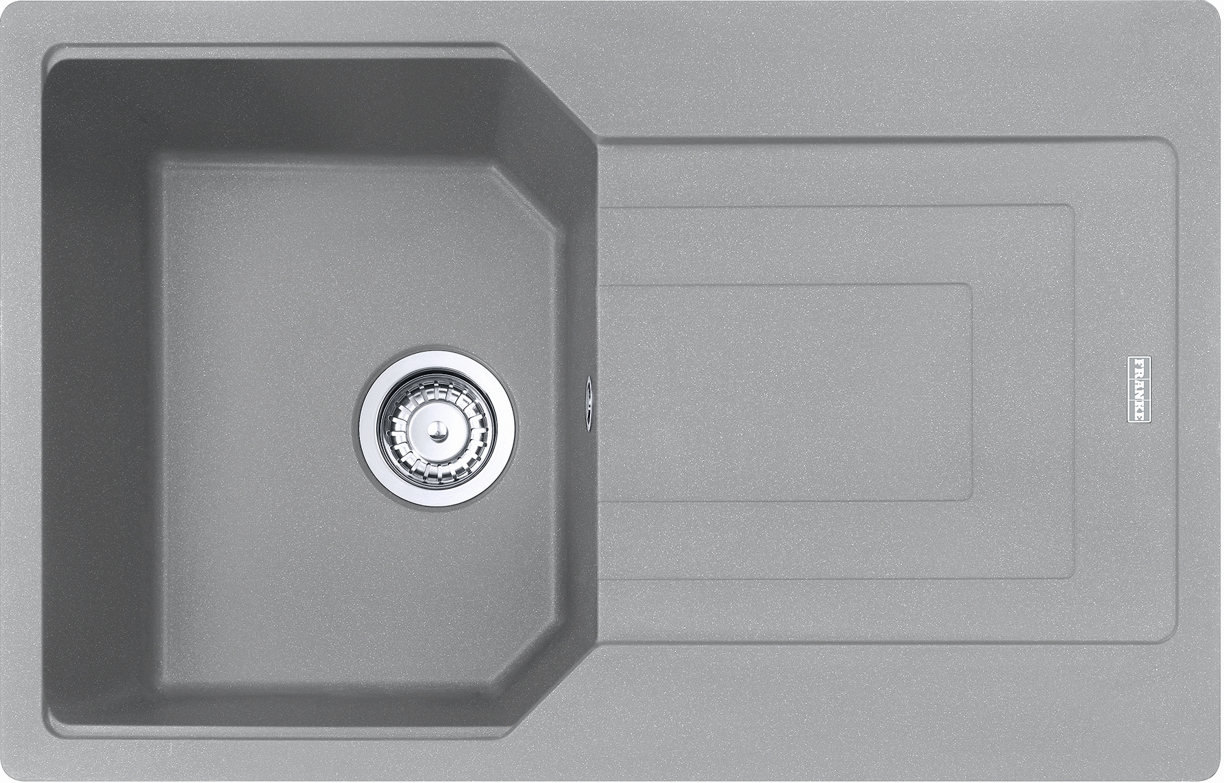 Franke Urban granitspüle 78x50 cm grau/graphit/onyx 114.0687.273