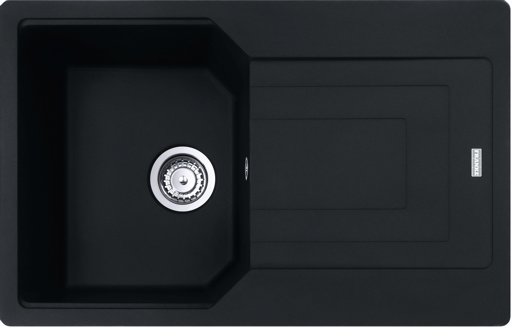 Franke Urban granitspüle 78x50 cm schwarz 114.0687.275