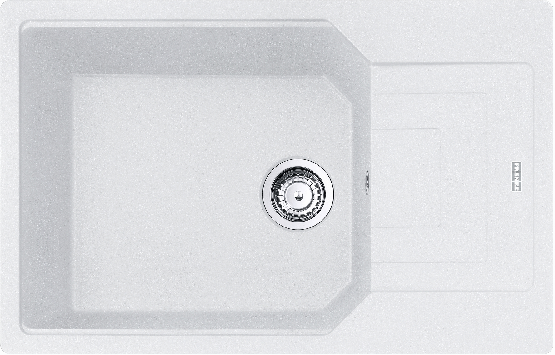 Franke Urban Granitspüle 78x50 cm weiß 114.0687.280