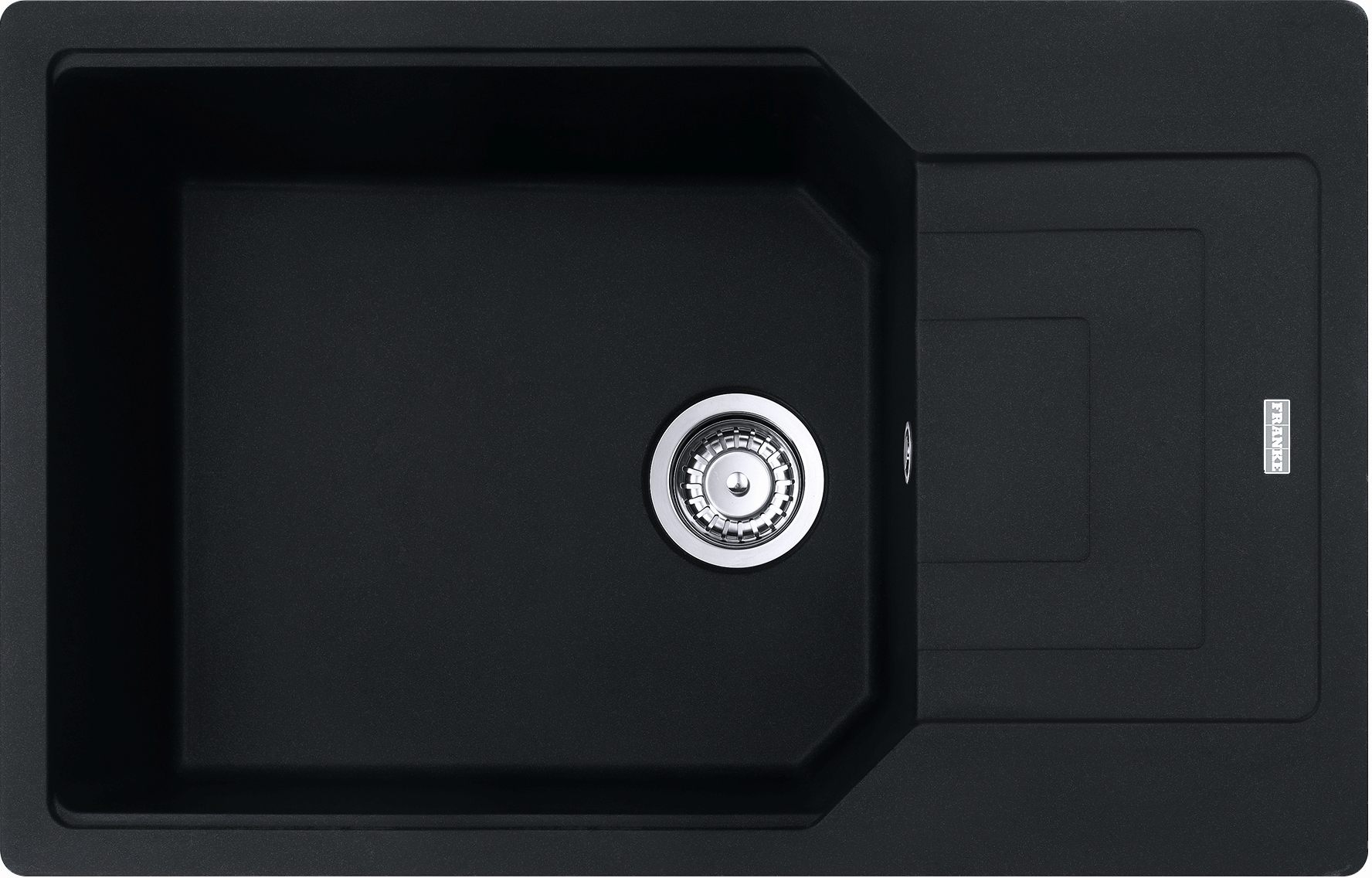 Franke Urban Granitspüle 78x50 cm schwarz 114.0687.282