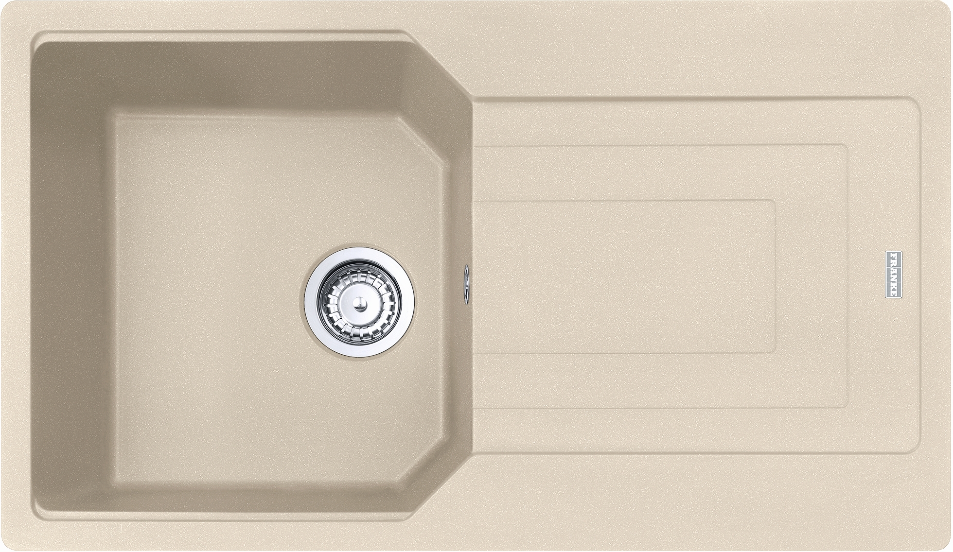 Franke Urban granitspüle 86x50 cm beige 114.0687.284
