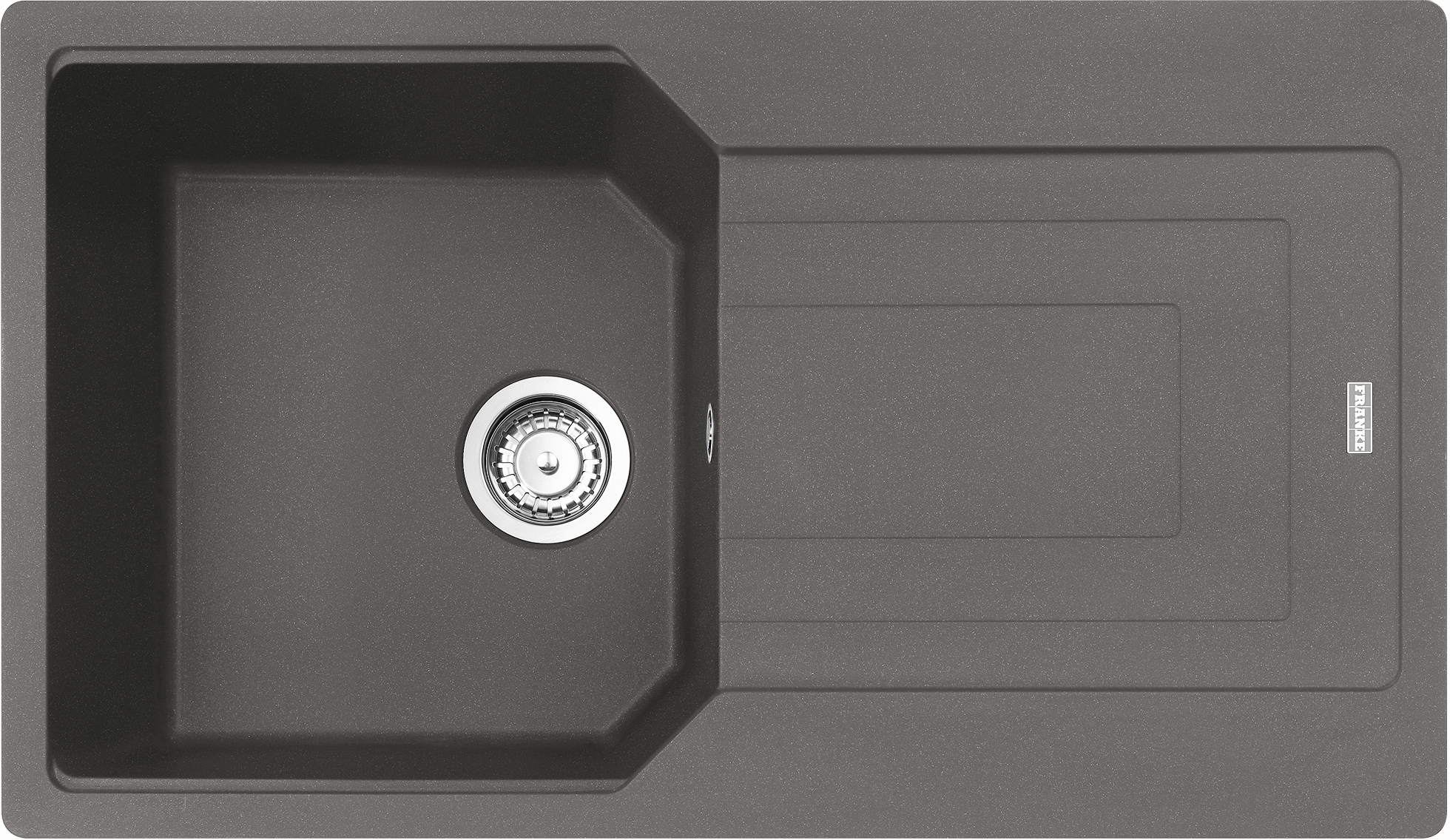 Franke Urban granitspüle 86x50 cm grau/graphit/onyx 114.0687.288