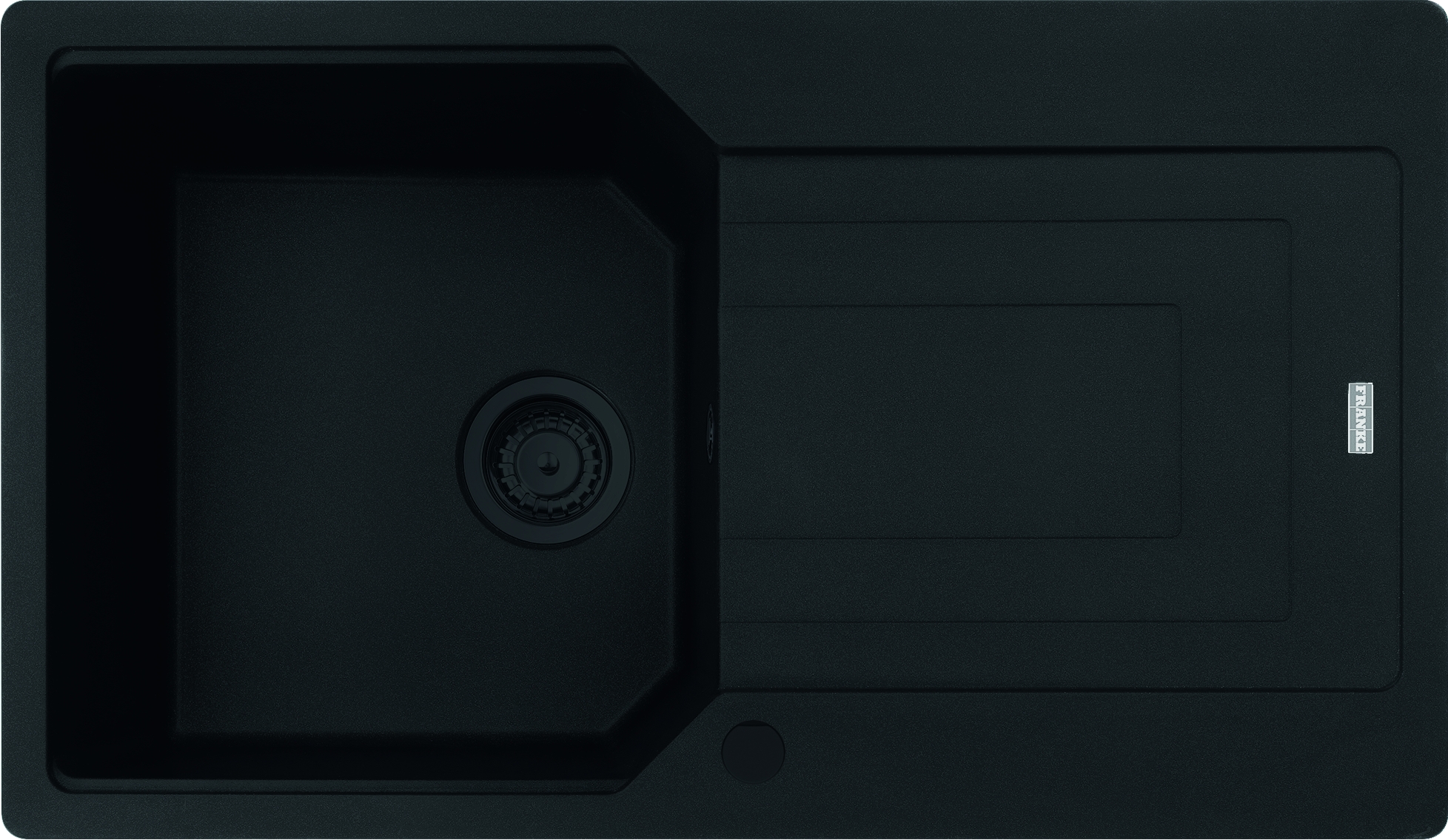 Franke Urban granitspüle 86x50 cm schwarz 114.0697.750