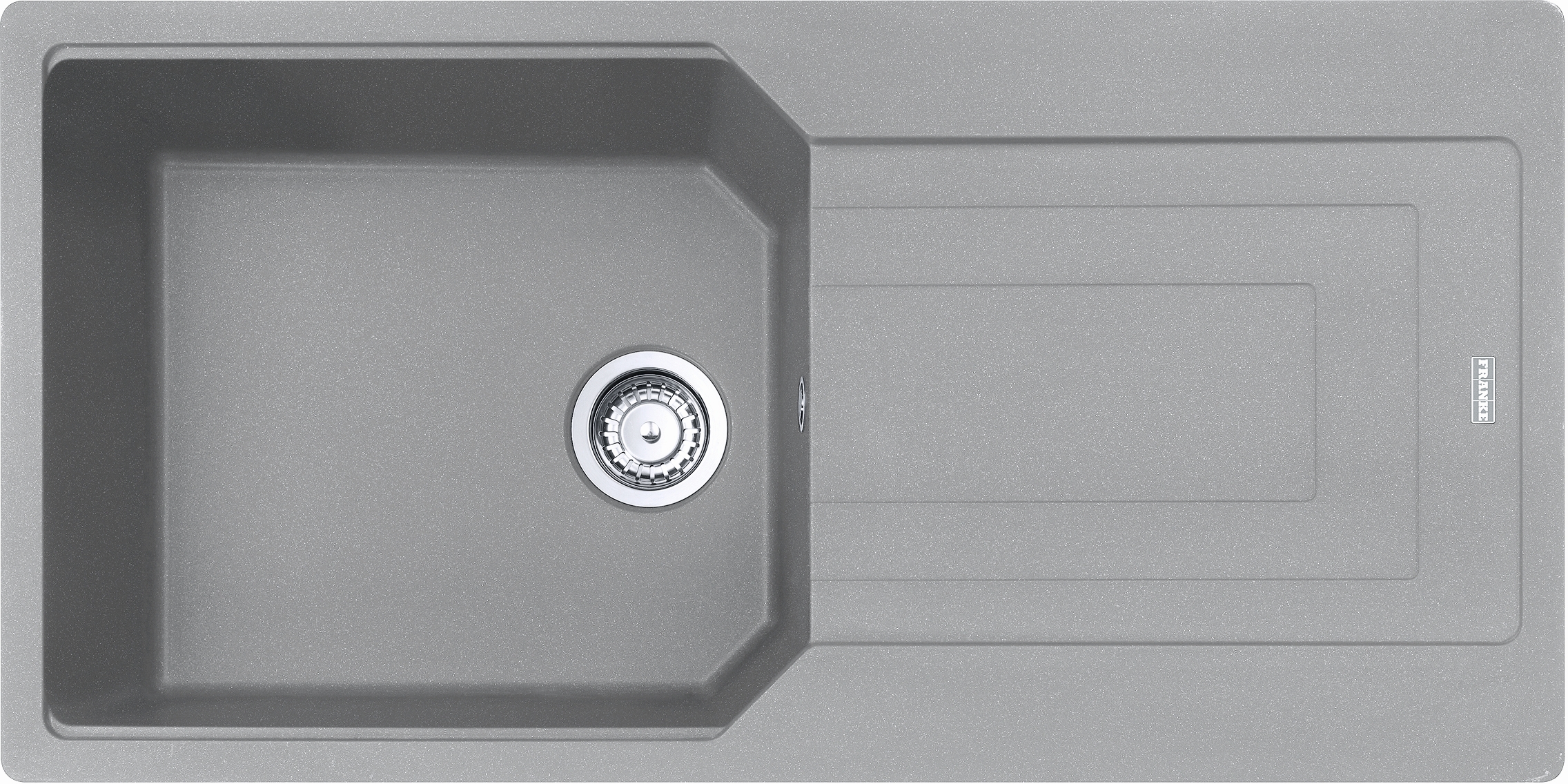 Franke Urban granitspüle 100x50 cm grau/graphit/onyx 114.0687.293