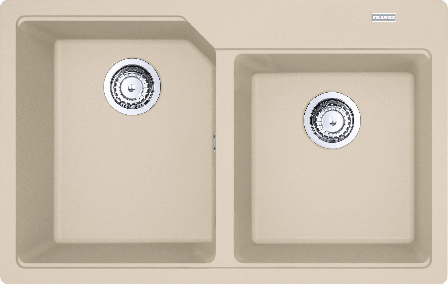 Franke Urban granitspüle 78x50 cm beige 114.0687.307