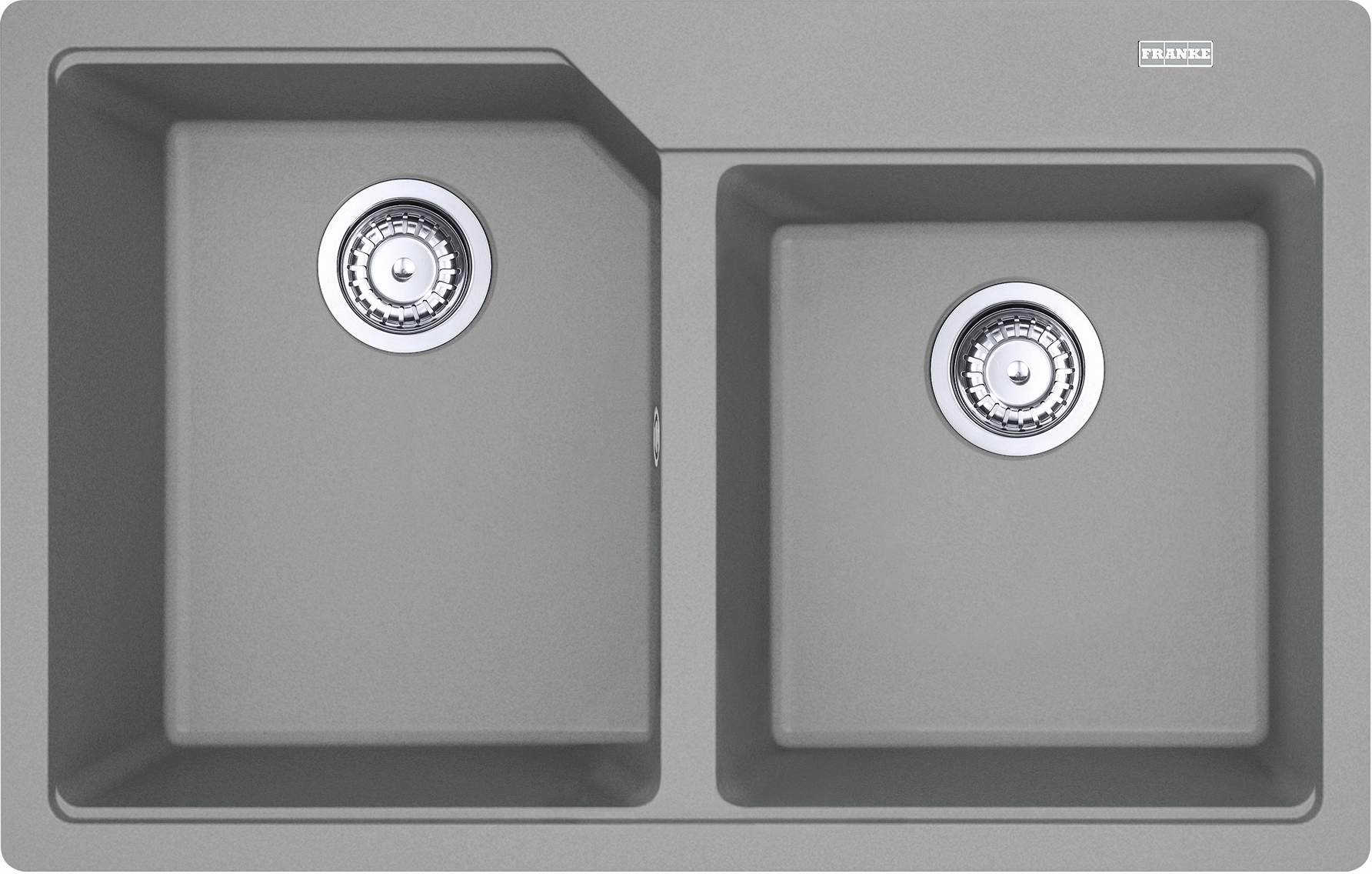 Franke Urban Granitspüle 78x50 cm grau/graphit/onyx 114.0687.310