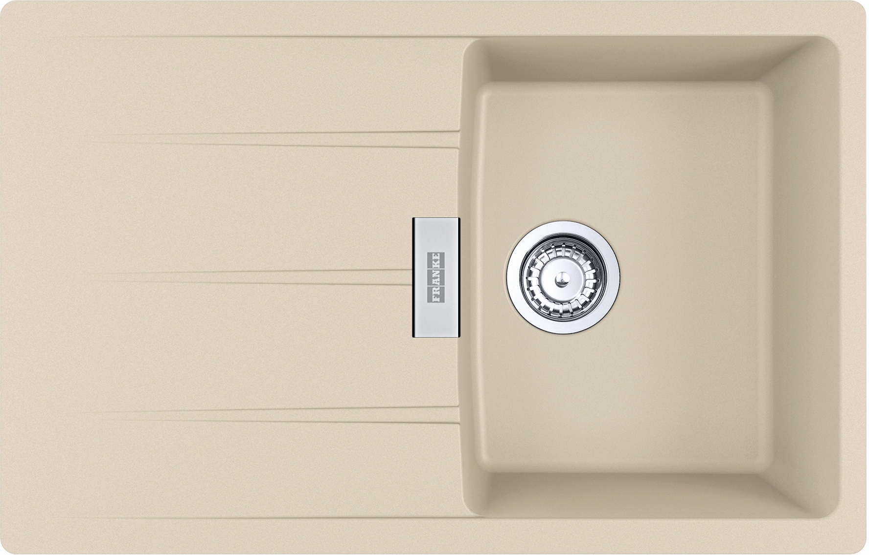 Franke Centro Granitspüle 78x50 cm beige 114.0687.319