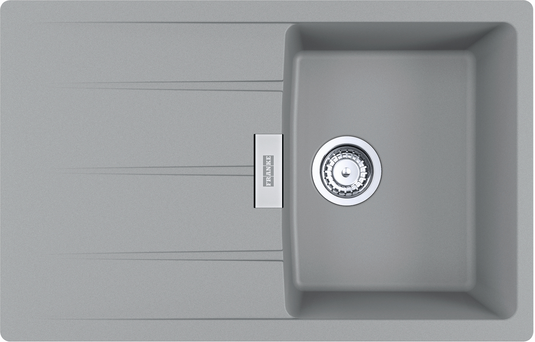 Franke Centro granitspüle 78x50 cm grau/graphit/onyx 114.0687.320
