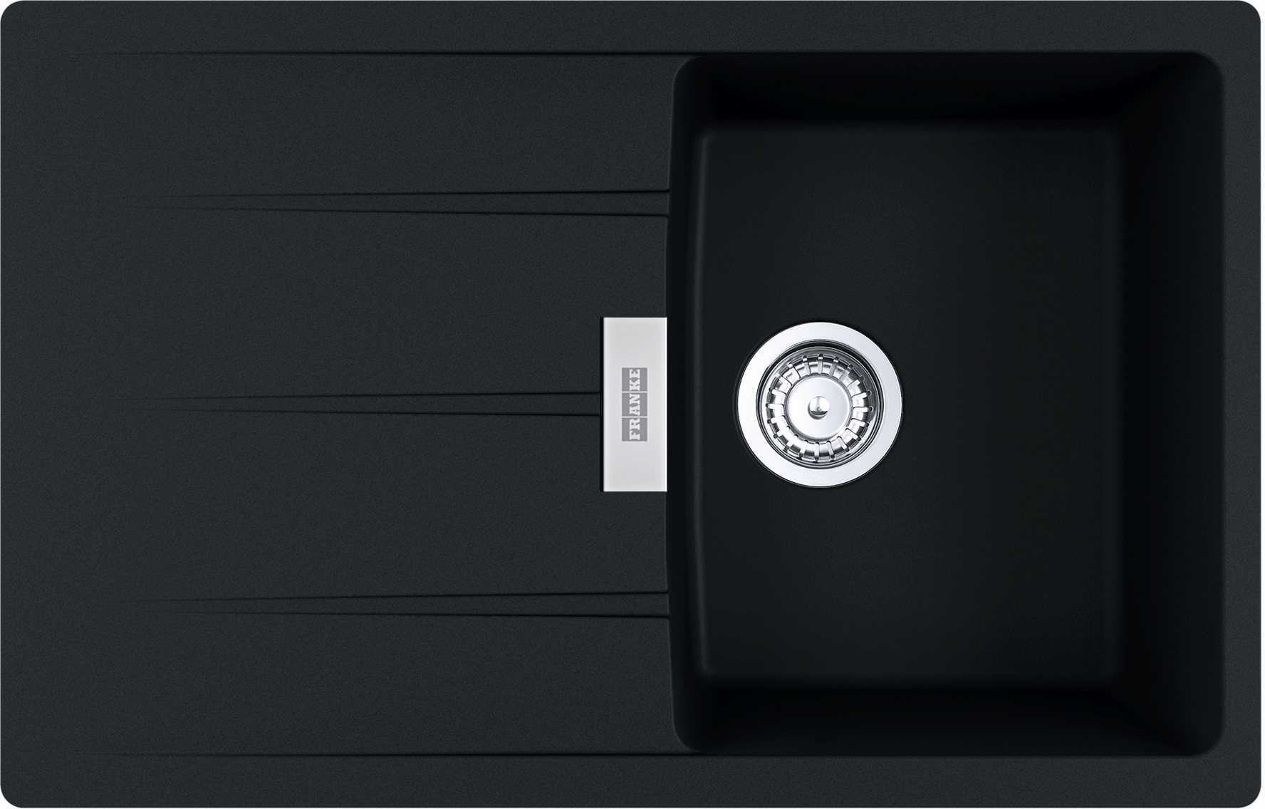 Franke Centro granitspüle 78x50 cm grau/graphit/onyx 114.0687.321
