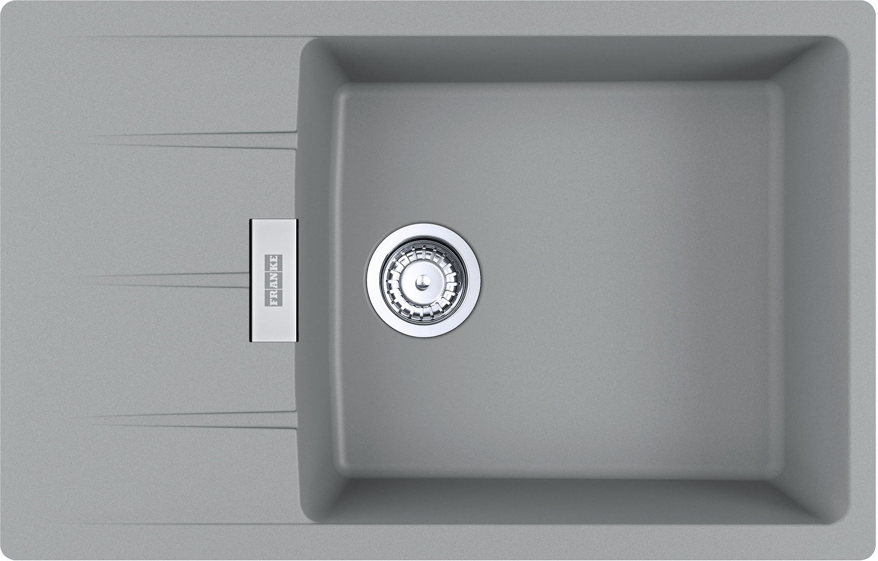 Franke Centro granitspüle 78x50 cm grau/graphit/onyx 114.0687.325